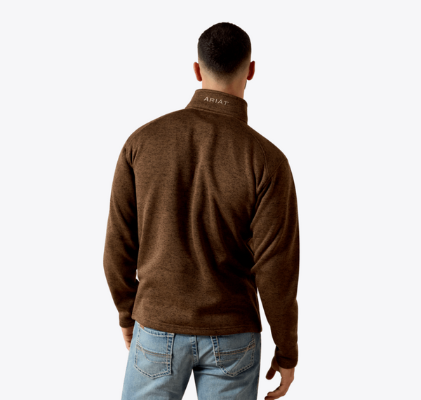 Caldwell 1/4 Zip Sweater - Carafe