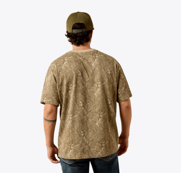 All Over Print Camo ToughStock Boxy T-Shirt