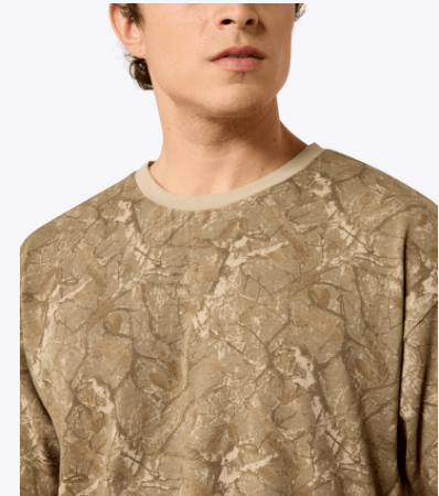 All Over Print Camo ToughStock Boxy T-Shirt