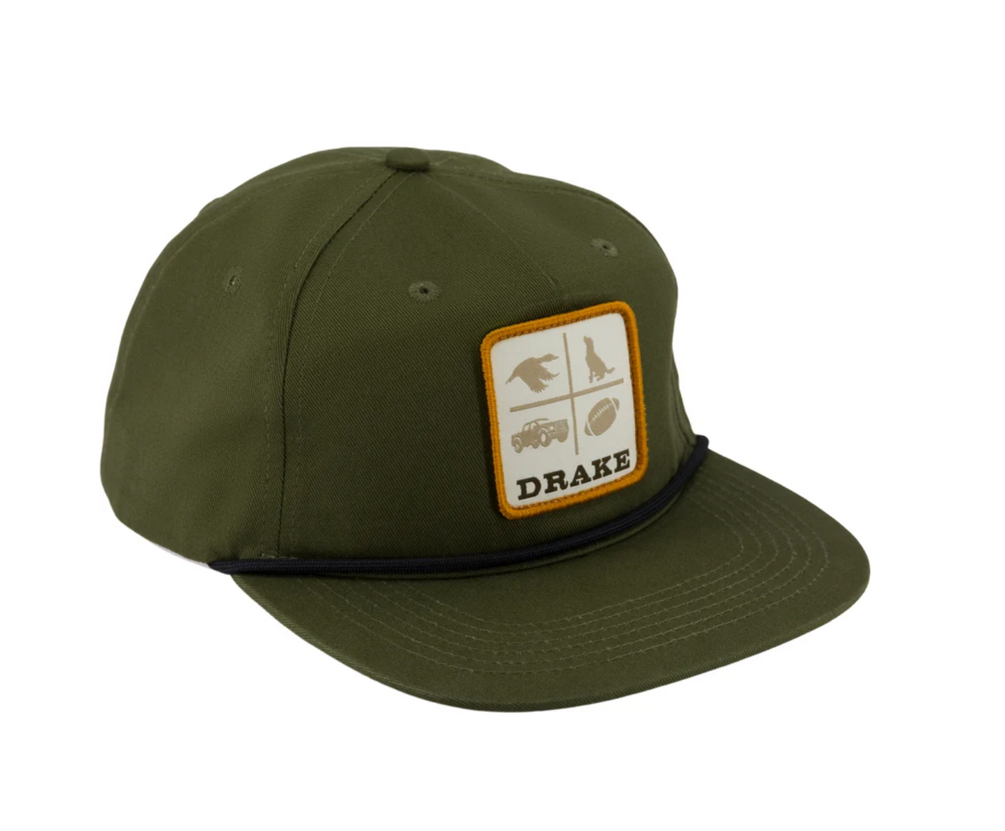 Drake x Lost Hat DDTF Goat Rope Cap - Olive Green