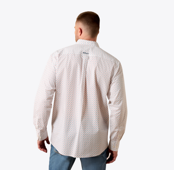 Noam Long Sleeve Button Down - Multi Geo Print