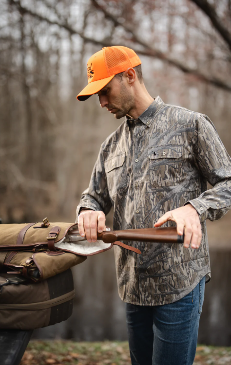 LB Camo Button Up - Tree Stand