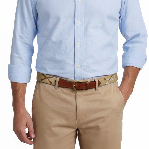 Southern Sportsman Belt - Dark Khaki