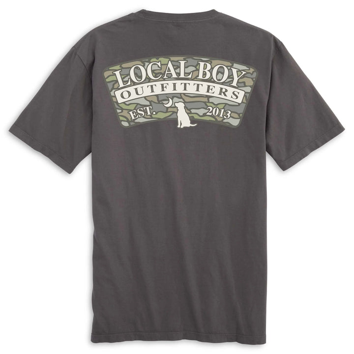 Oak Camo Arch SS Tee - Grey