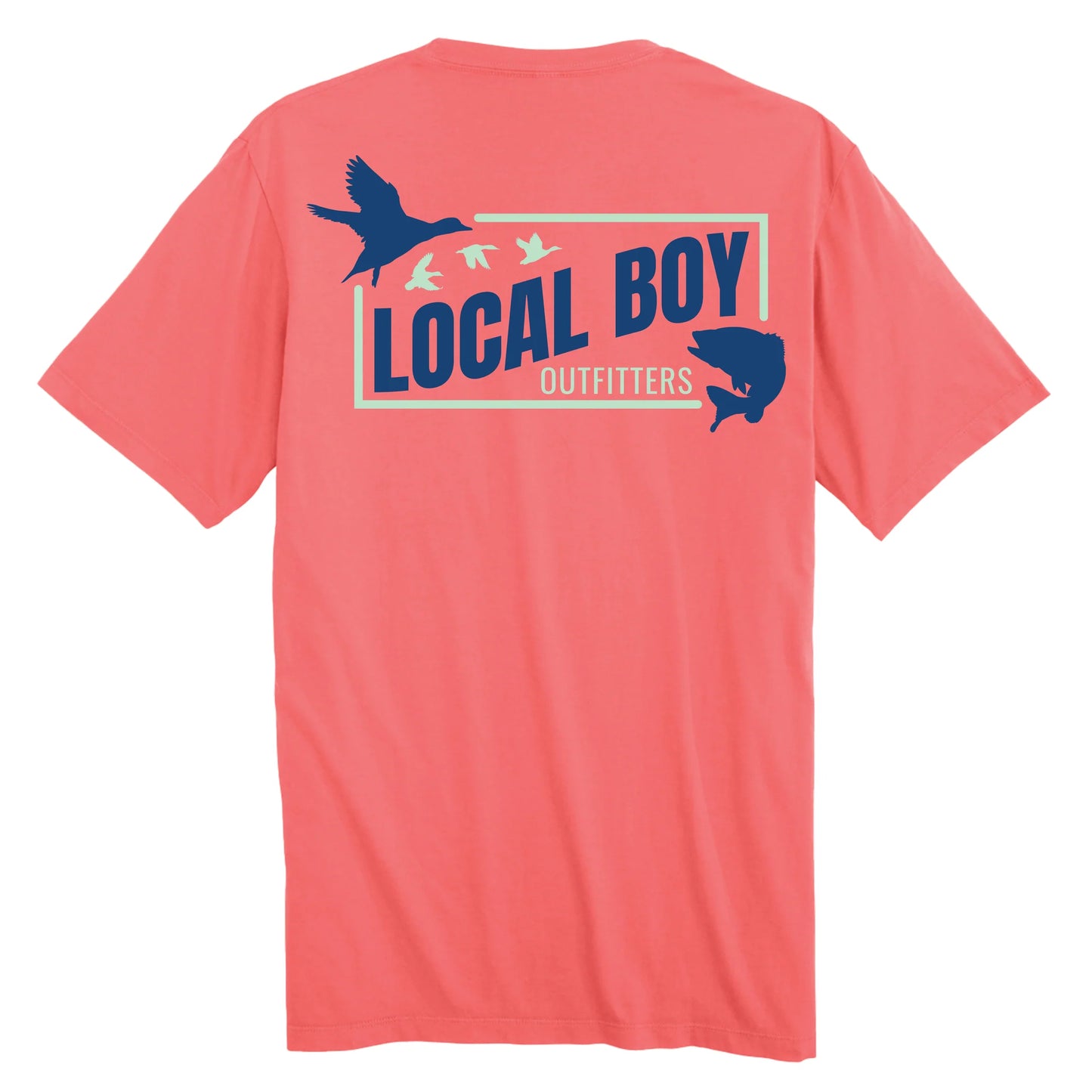 Cast & Blast 2.0 Tee - Coral