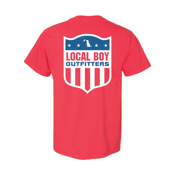 Local League SS Tee - Paprika