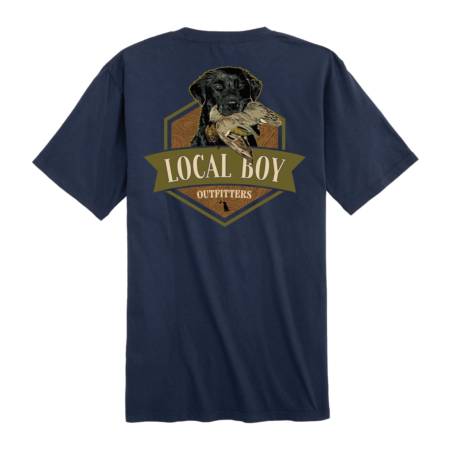 Teal Hex SS Tee - China Blue