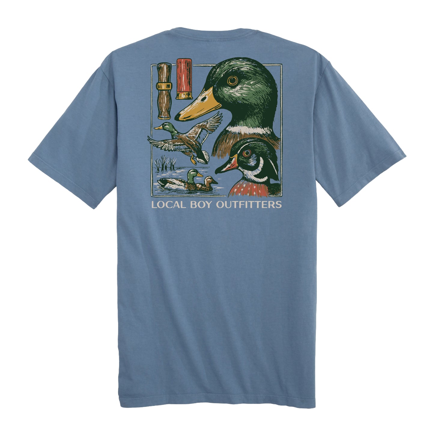 Duck Species SS Tee - Slate