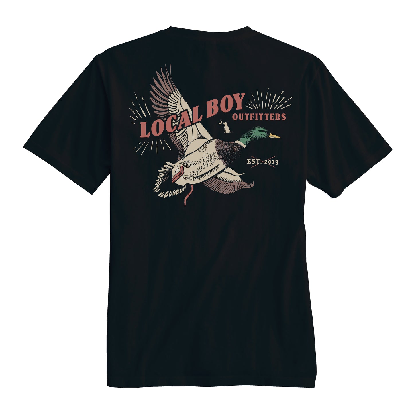 Mallard Blast SS Tee - Black