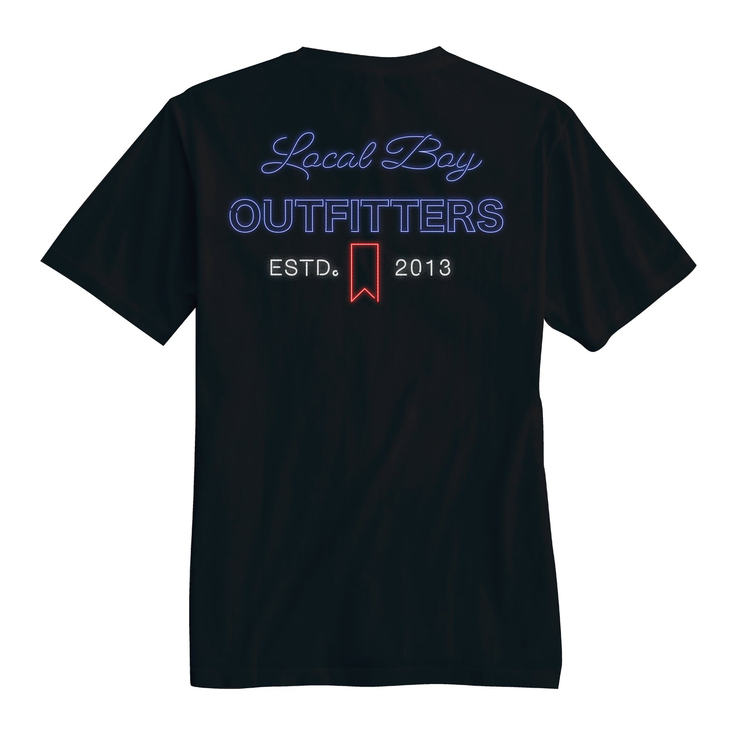Neon Mich SS Tee - Black