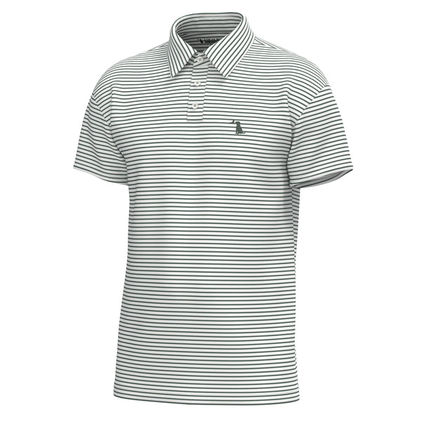 Edisto Polo - Duck Green & White