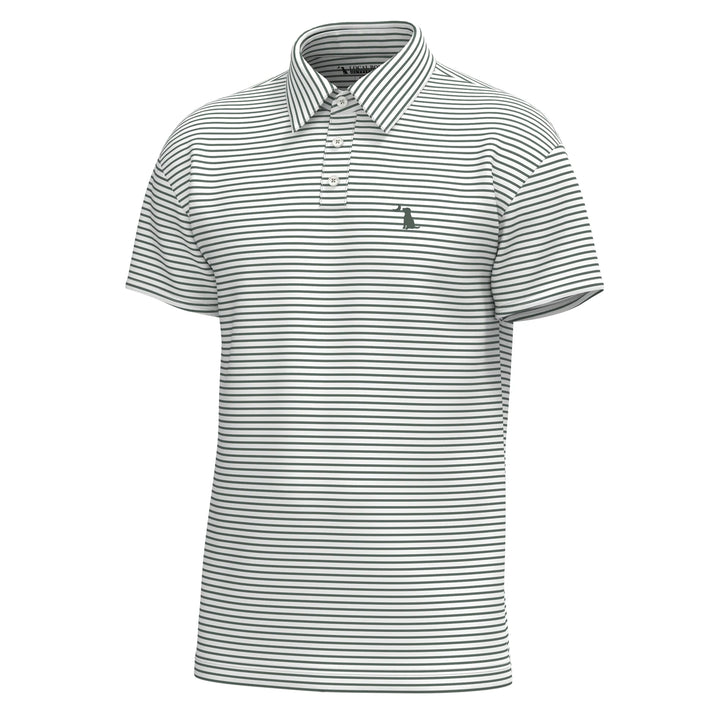Edisto Polo - Duck Green & White