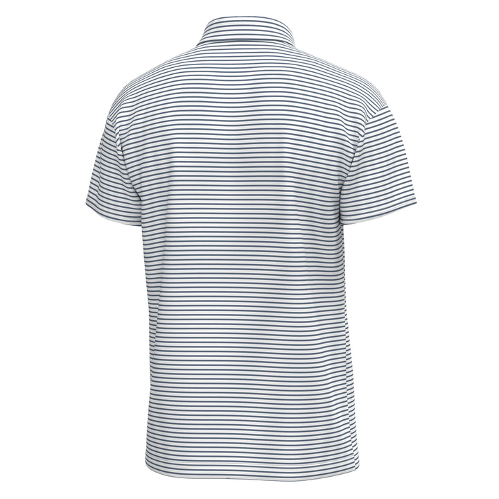 Edisto Polo - Dark Slate & White