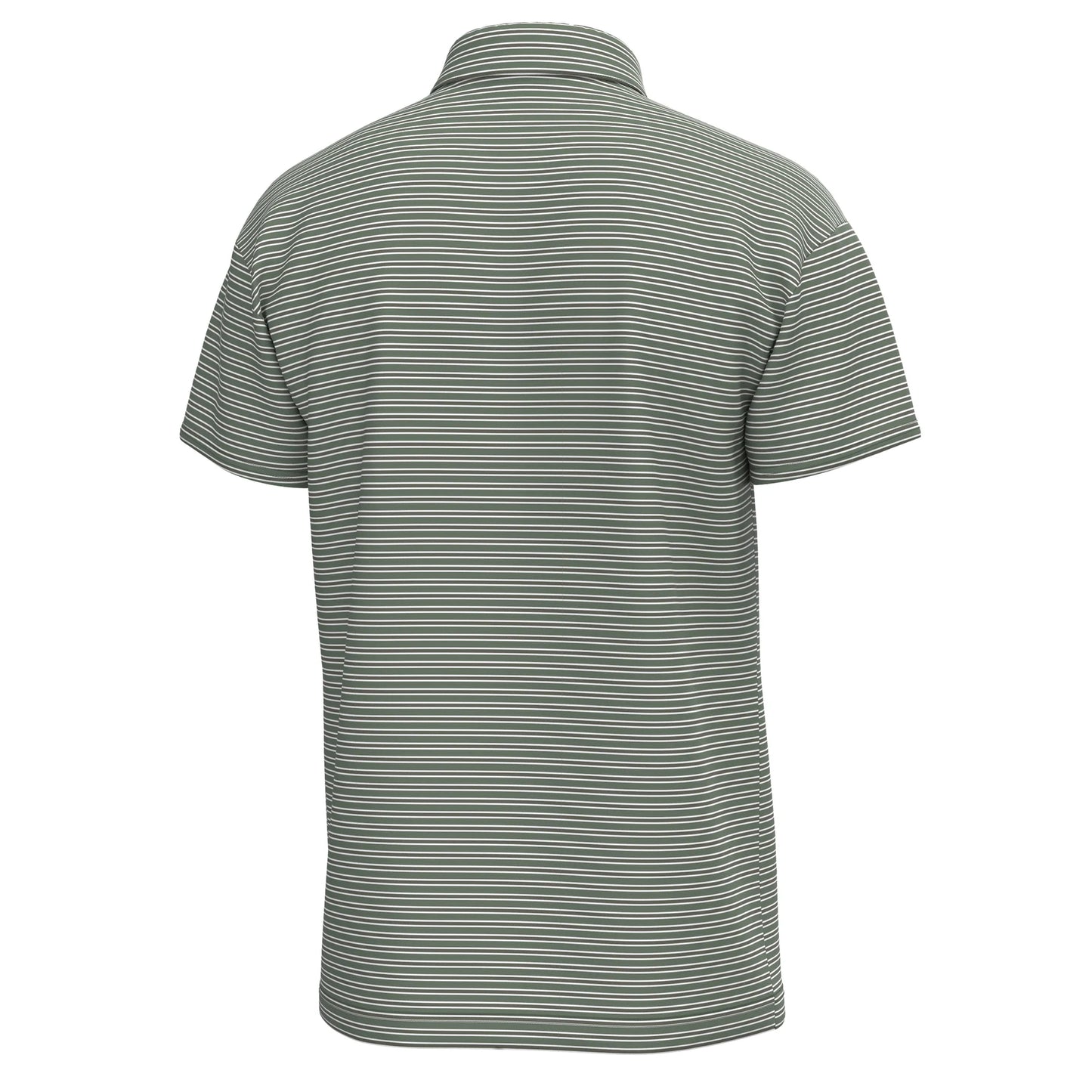 Surfside Polo - Teal, Olive & White