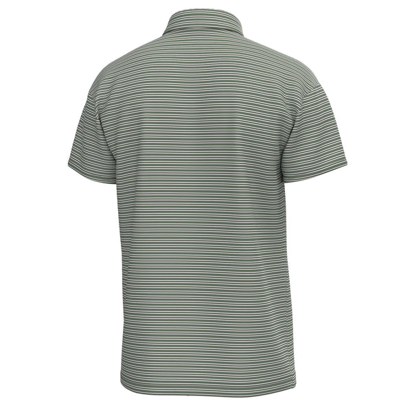 Surfside Polo - Teal, Olive & White