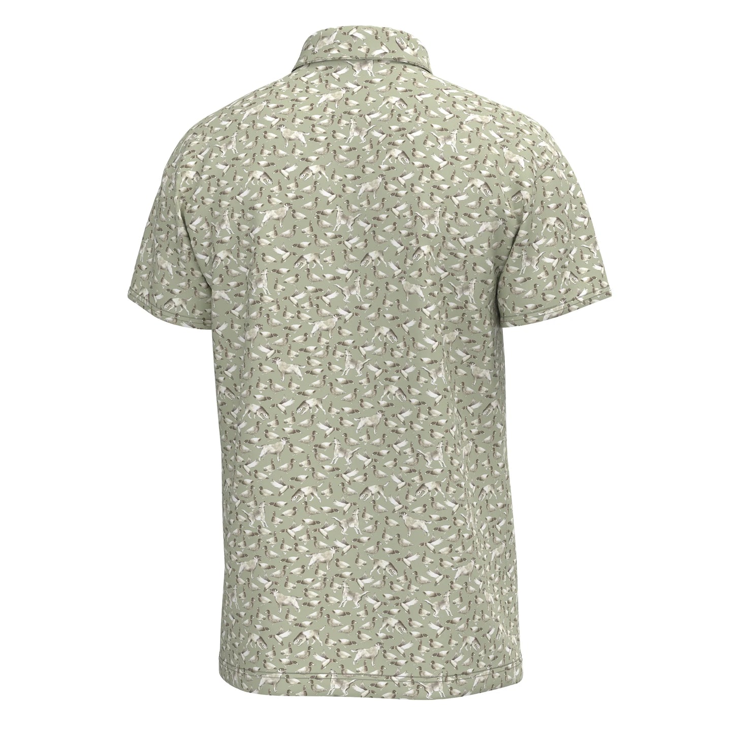 Dirty Myrtle Polo - Green Duck Dog