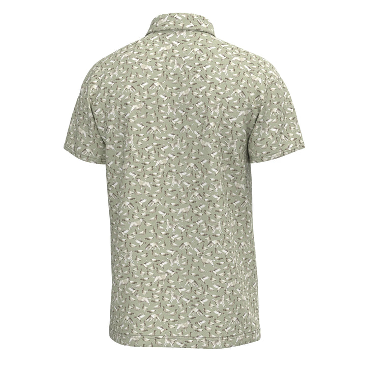 Dirty Myrtle Polo - Green Duck Dog