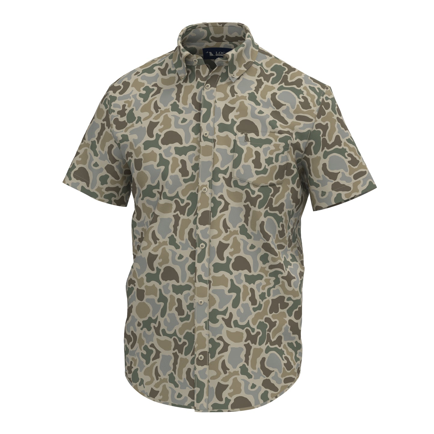 Low Country Button Down - Localflage Sand