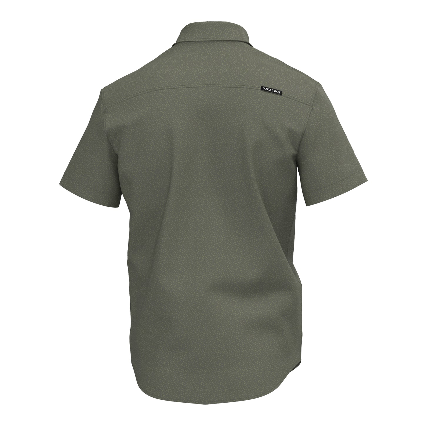 Low Country Button Down - Olive Shoal