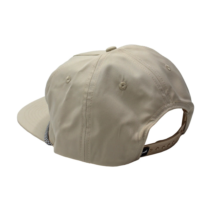 Sea Trout Low Profile Rope Hat - Light Khaki