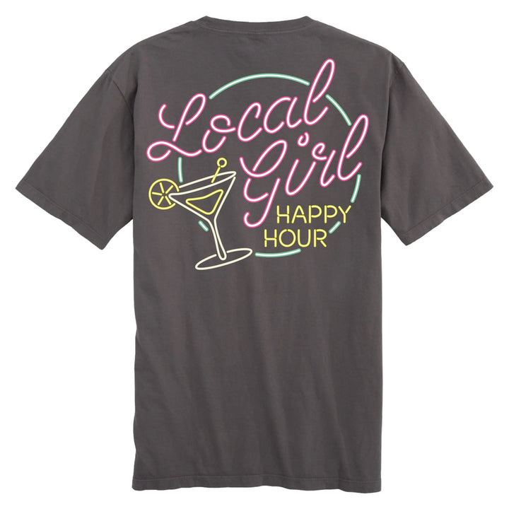 LG Happy Hour SS Tee - Gray