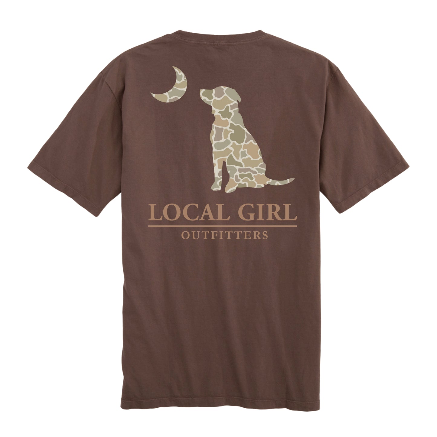 LG FC Desert Dog And Moon SS Tee - Espresso