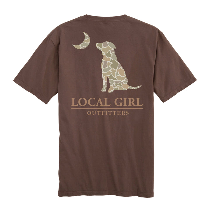 LG FC Desert Dog And Moon SS Tee - Espresso