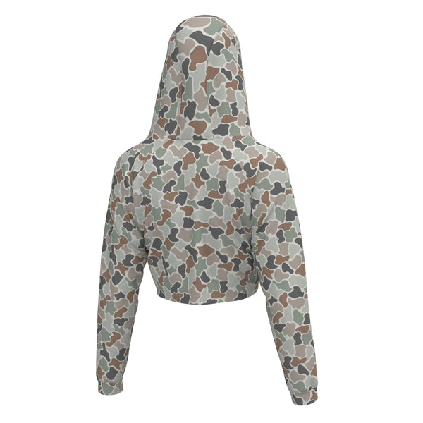 LG Velvet Fleece Cropped Hoodie - FC Flora