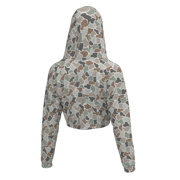 LG Velvet Fleece Cropped Hoodie - FC Flora