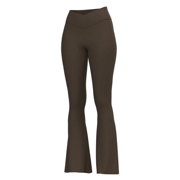 Local Girl Flare Leggings - Espresso