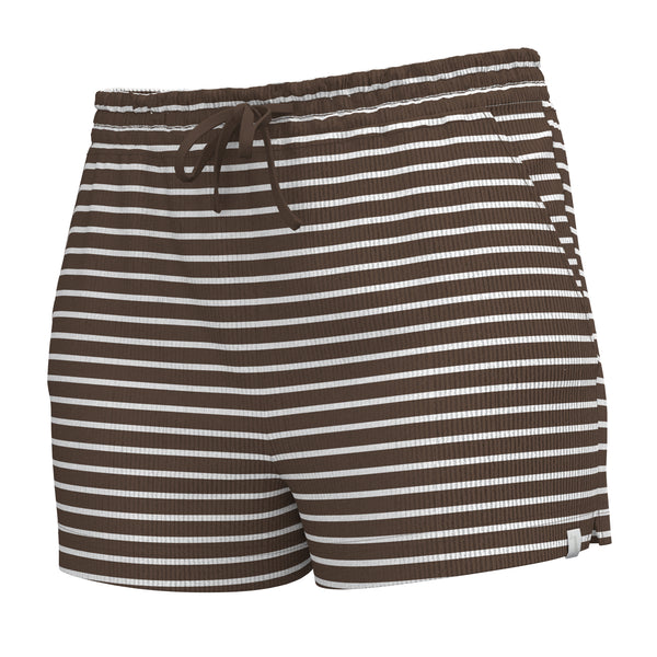LG Revive Shorts - Espresso Stripe