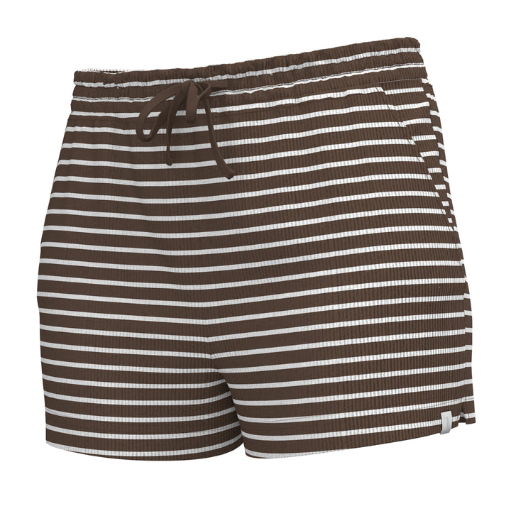 LG Revive Shorts - Espresso Stripe