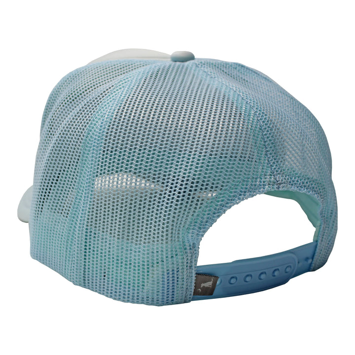 LG Patriotic Patch Foam Trucker Hat - Dove Blue