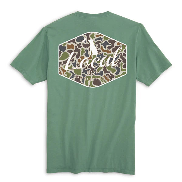 Localflage Badge T-Shirt - Light Green