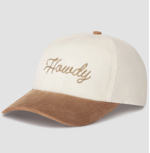 Corduroy Cap - Parchment