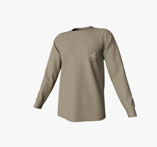 LS Camo Logo Pocket Tee - Sandstone