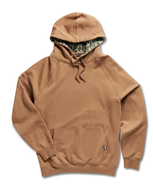 Fleece Hoodie - Heather Brown