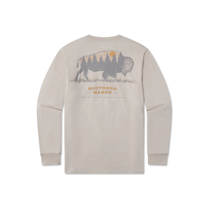 Starry Silhouette Tee - Buffalo - Long Sleeve