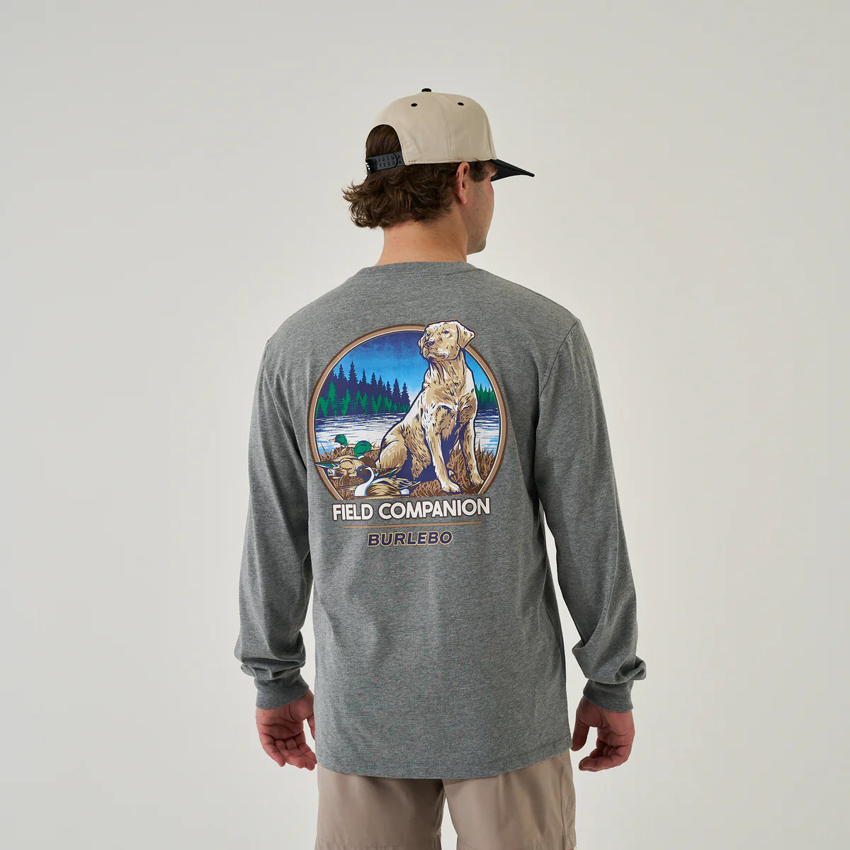 Long Sleeve Tee - Field Companion - Dark Heather Grey