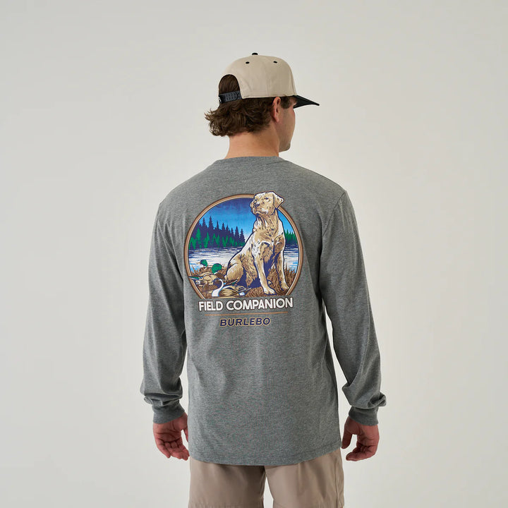 Long Sleeve Tee - Field Companion - Dark Heather Grey