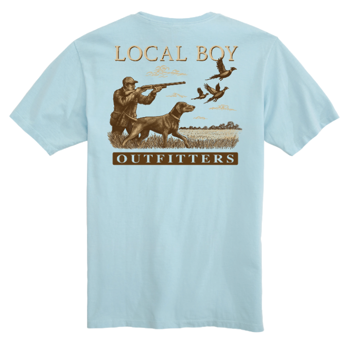 Wetland Hunt SS Tee -  Chambray