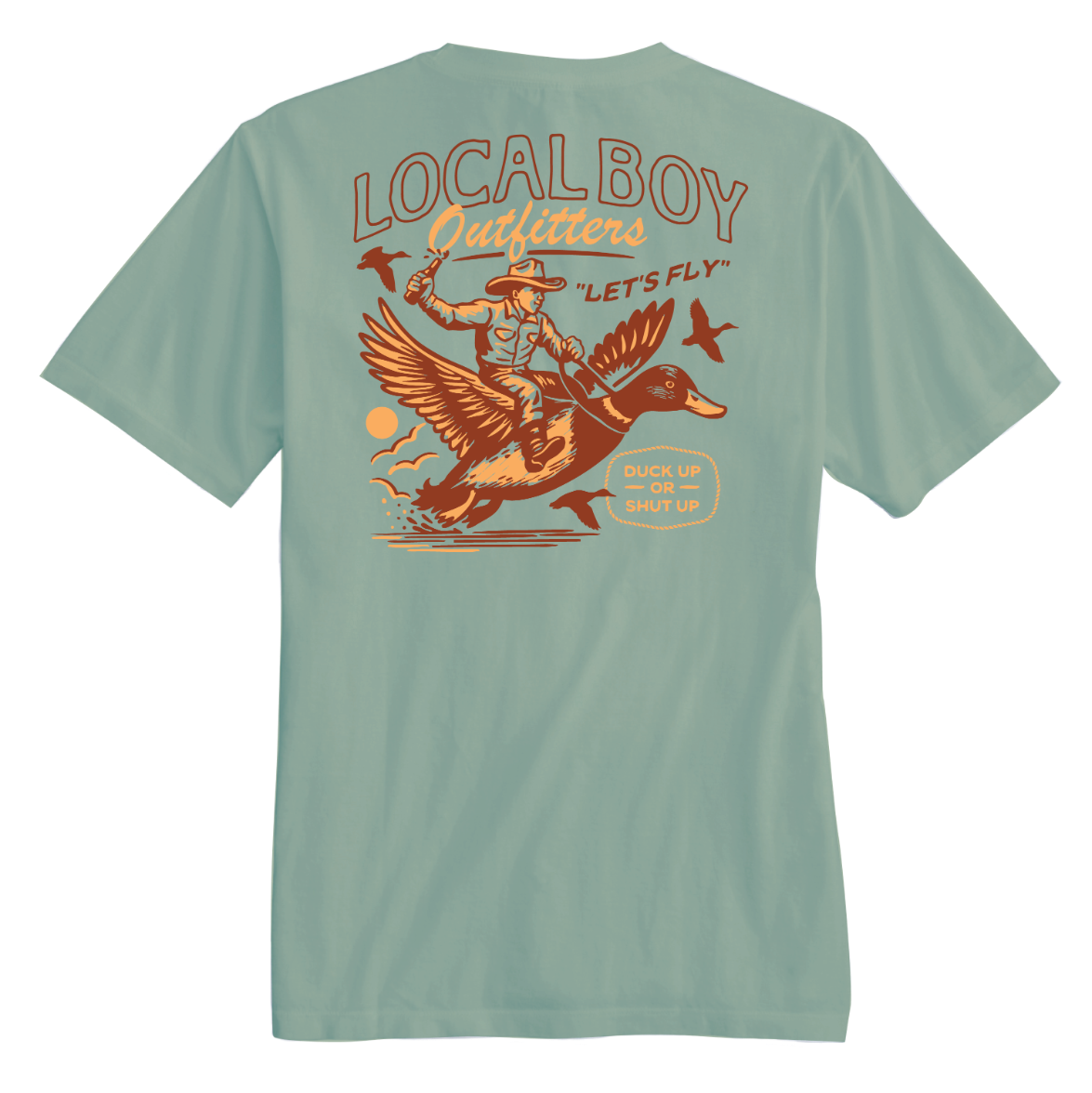 Duck Up SS Tee - Bay