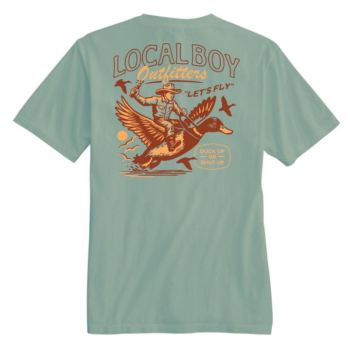 Duck Up SS Tee - Bay