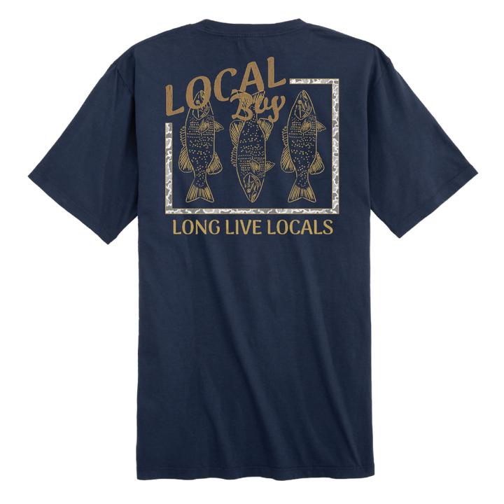 Bass SS Tee - China Blue