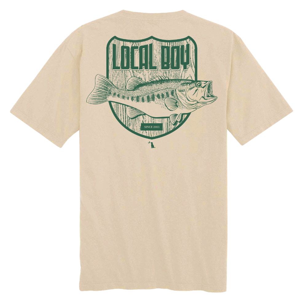 Bass Mount SS Tee - Latte