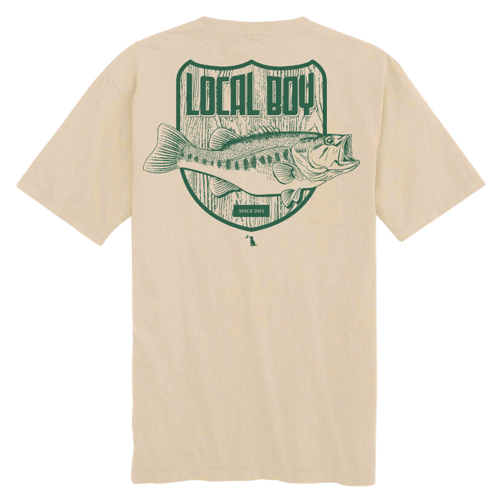 Bass Mount SS Tee - Latte