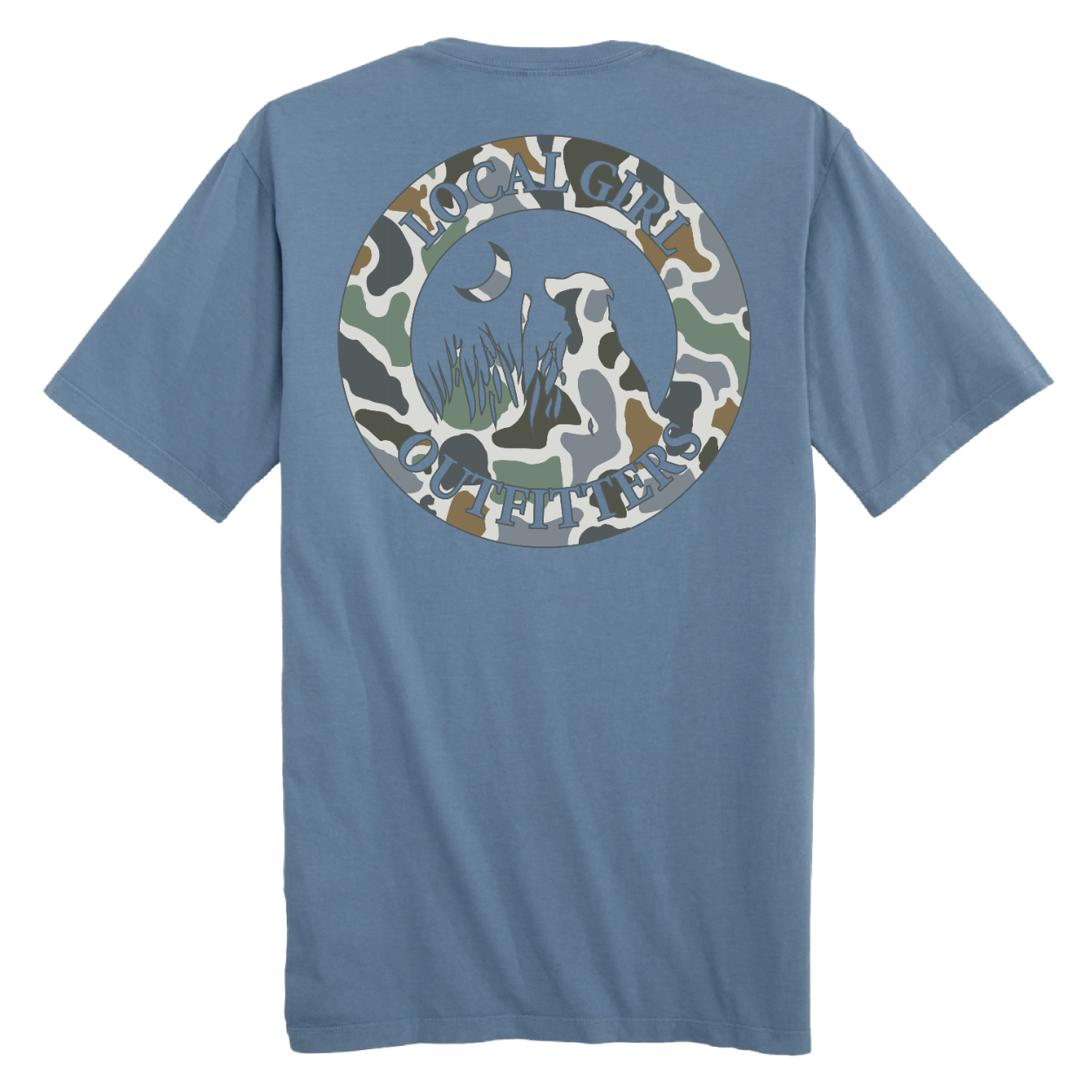 LG Original Localflage Bluff SS Tee - Slate