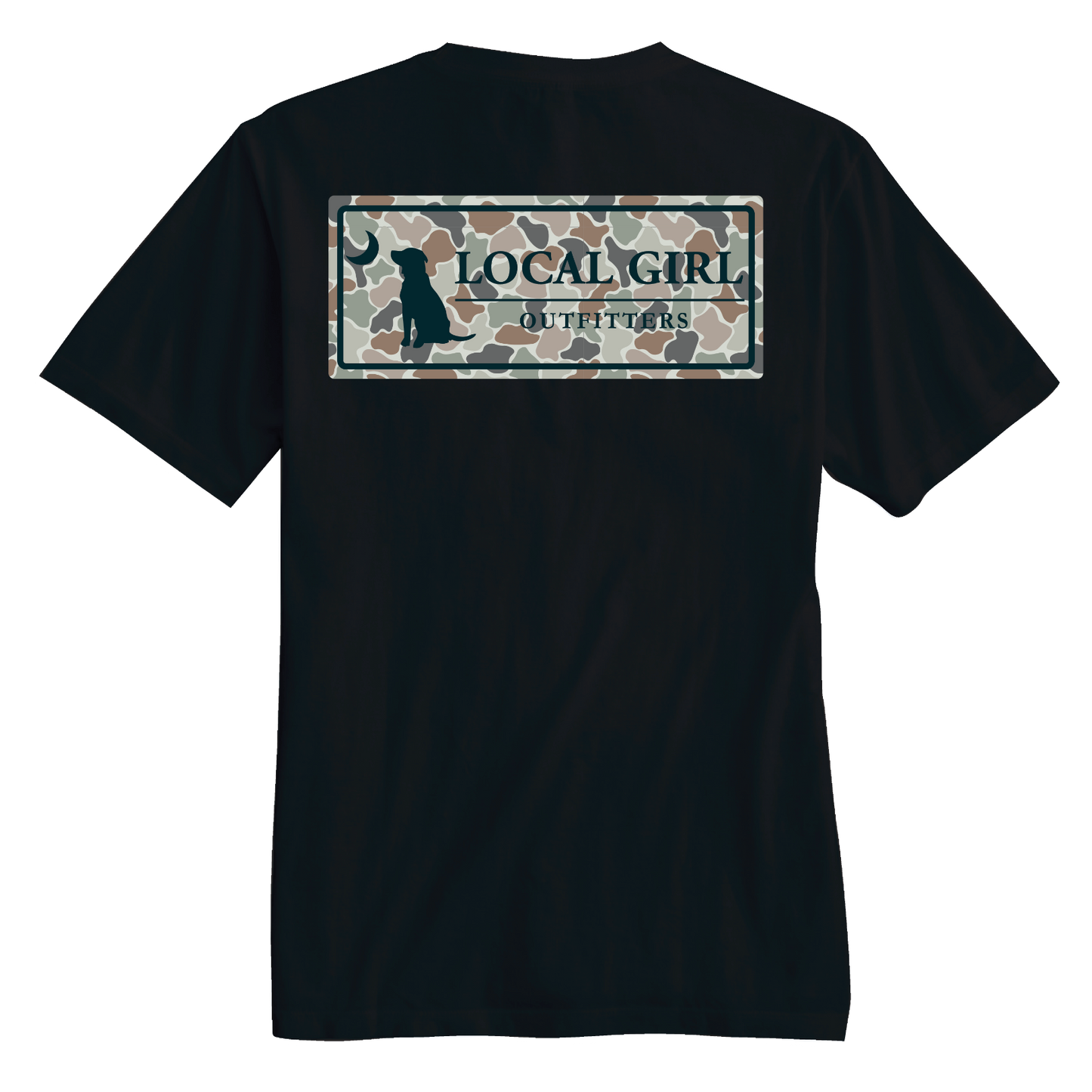 LG FC Flora Plate SS Tee - Black