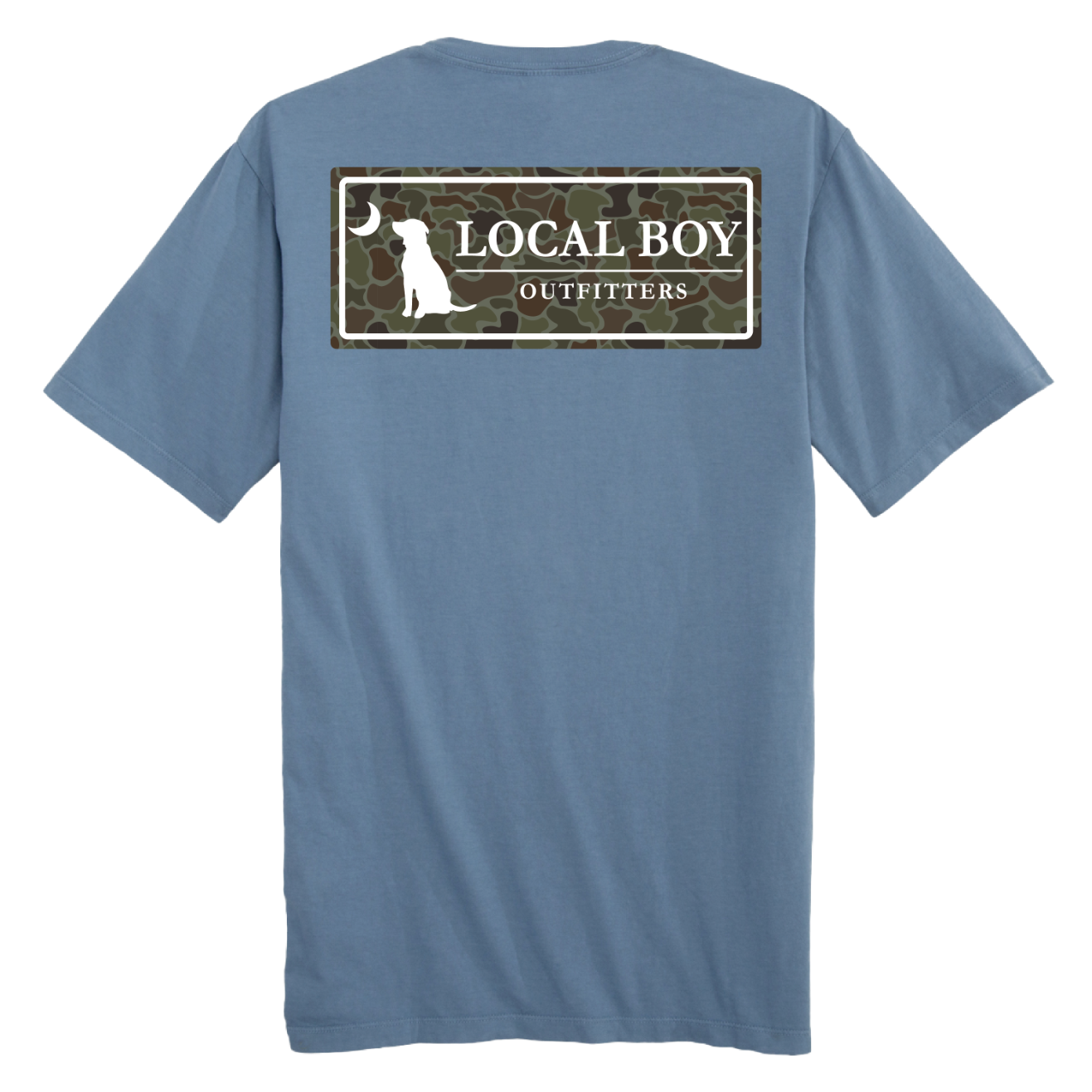 Localflauge OD Plate SS Tee - Slate