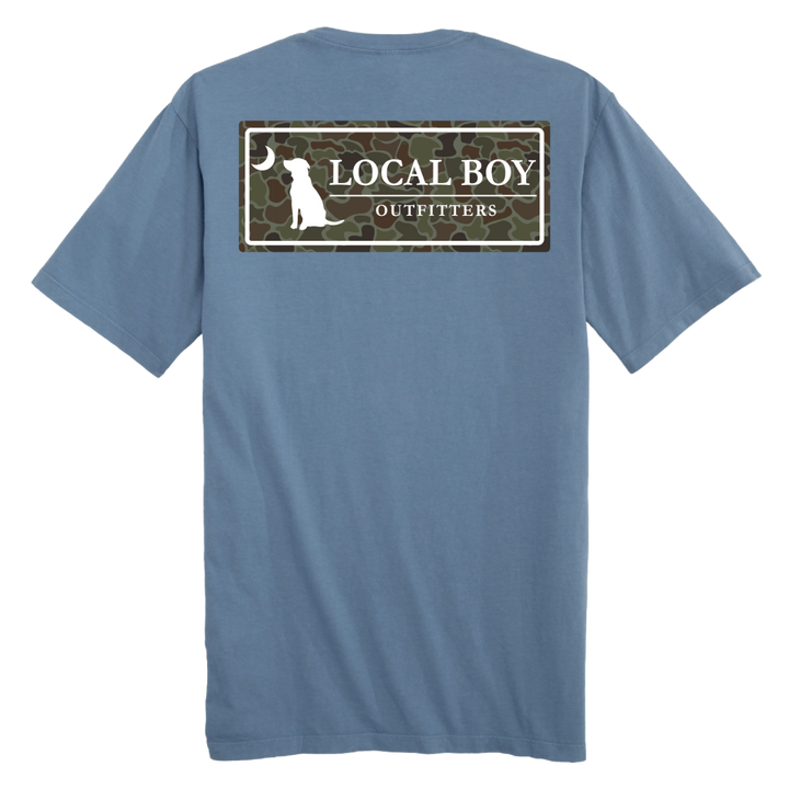 Localflauge OD Plate SS Tee - Slate